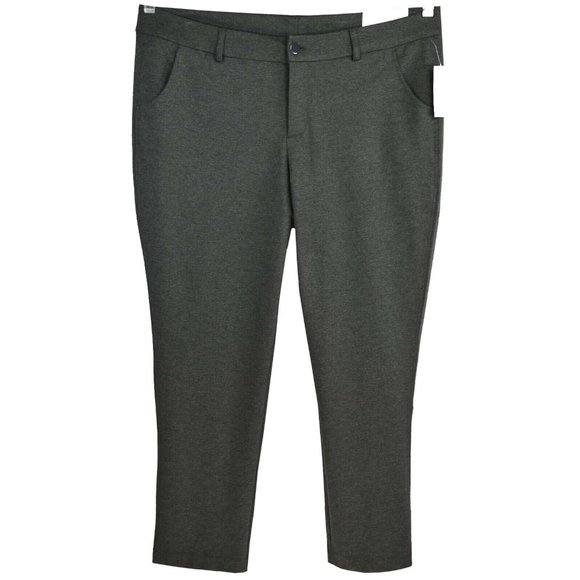 Christopher & Banks Pants Size 20W Tapered Shaped Fit Mid Rise Gray Pock… - Picture 1 of 5